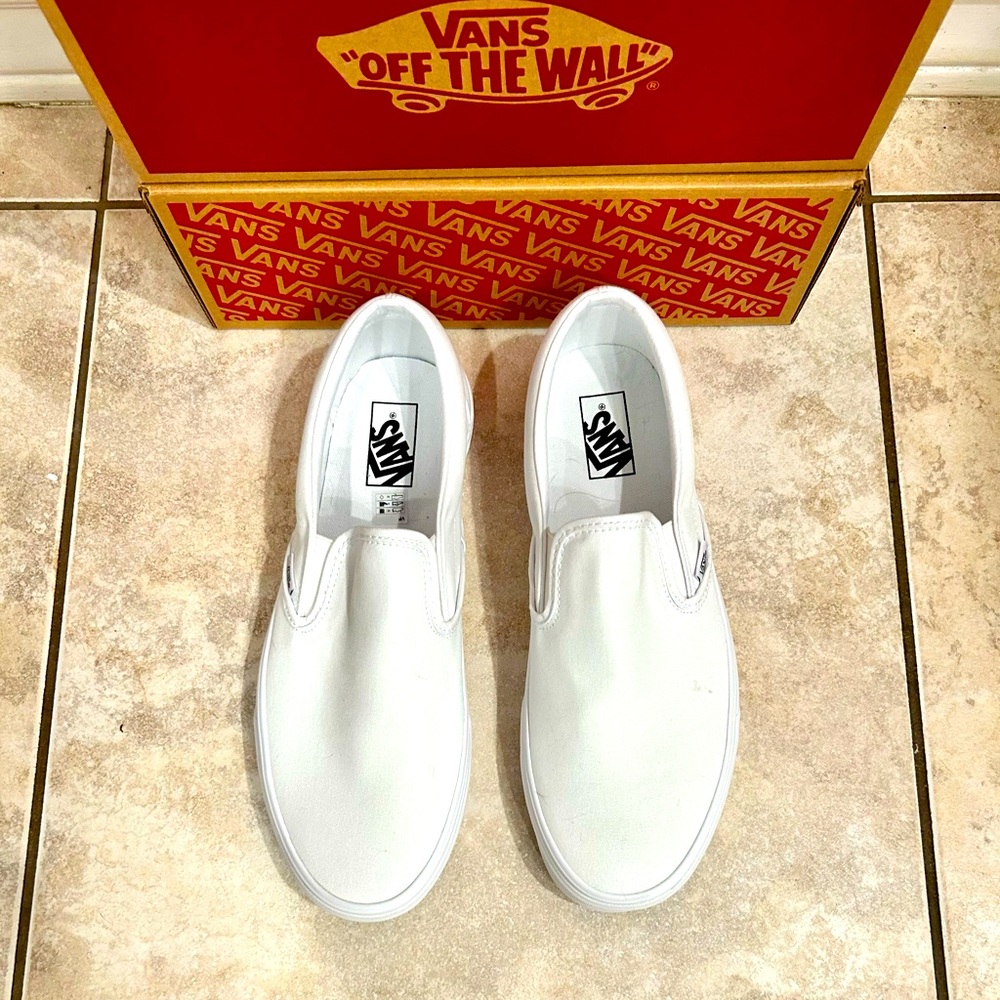 Vans slip ons